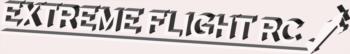 3 Dimensional Extreme Flight- white rc digital decal